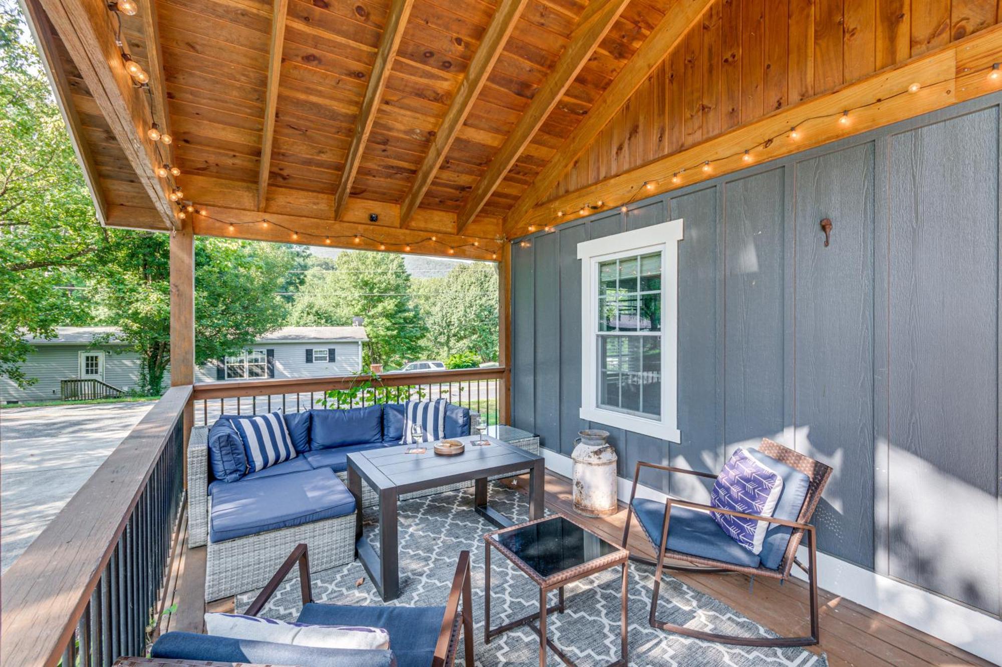 Cozy Cottage With Hot Tub Less Than 4 Mi To Black Mountain! Swannanoa Luaran gambar